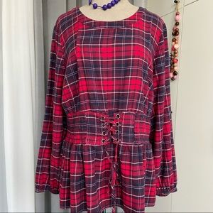 Lyant Brant Flannel Blouse size 18